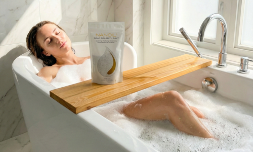 nanoil mořská sůl do koupele