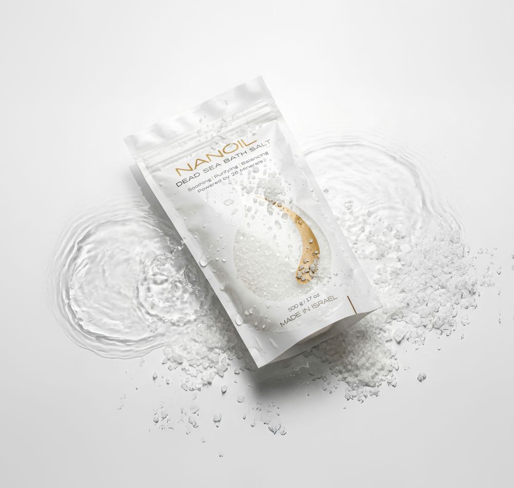 koupelová sůl z mrtvého moře nanoil
