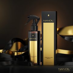 Nanoil sprej pro efektivnější styling vlasů