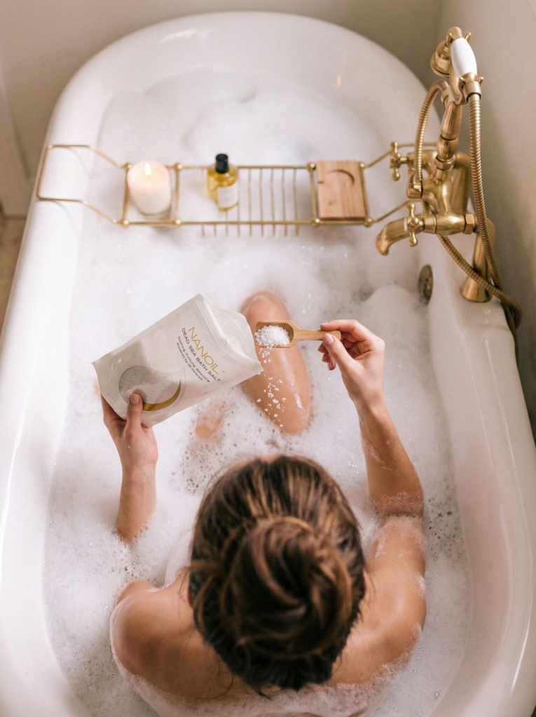 nanoil koupelová sůl z mrtvého moře